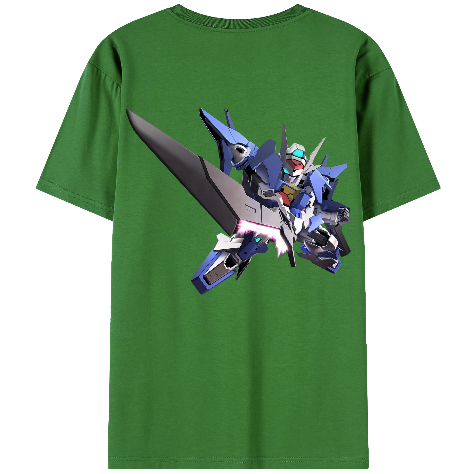 （画像用） 機動戦士ガンダム Mobile Suit Gundam レディース半袖Tシャツ(バックプリント)